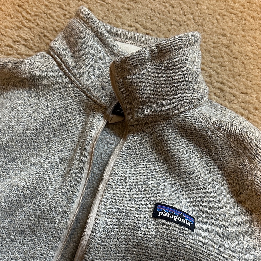 Patagonia better sweater full zip womens size large - Picture 6 of 7